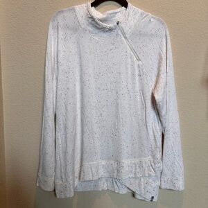 Talbots Gray Boxy Long Sleeve Sweatshirt